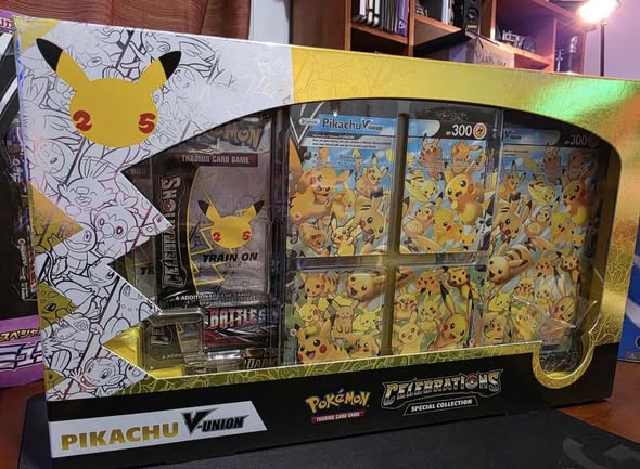 Pikachu V Promo Box