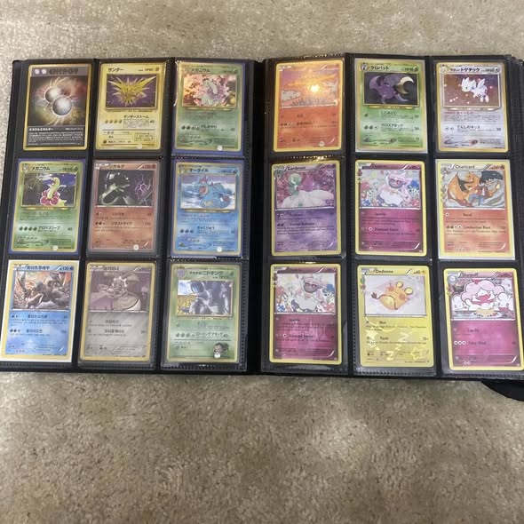 Vintage Holographic Pokemon Lot (5 Cards)