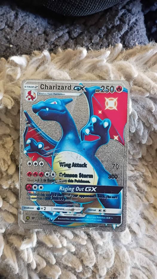 Charizard GX Holographic Pokemon Card